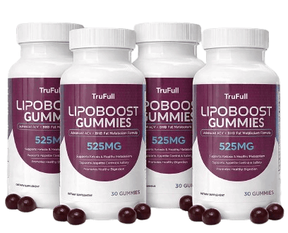 lipoboost gummies-6-bottle